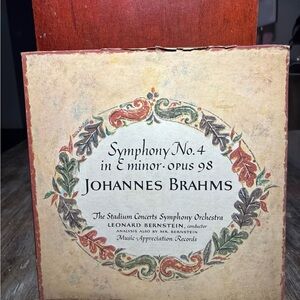 Johannes Brahms Symphony No. 4 Record